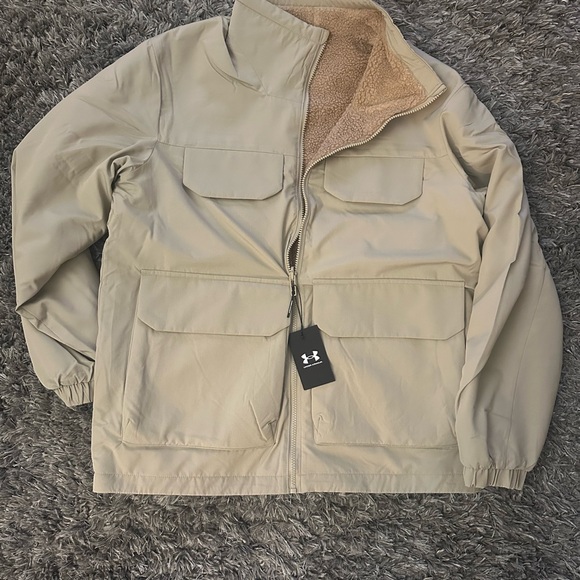 Under Armour Men's UA Mission Reversible Jacket size M - Picture 5 of 5